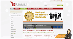 Desktop Screenshot of denacon.com.br